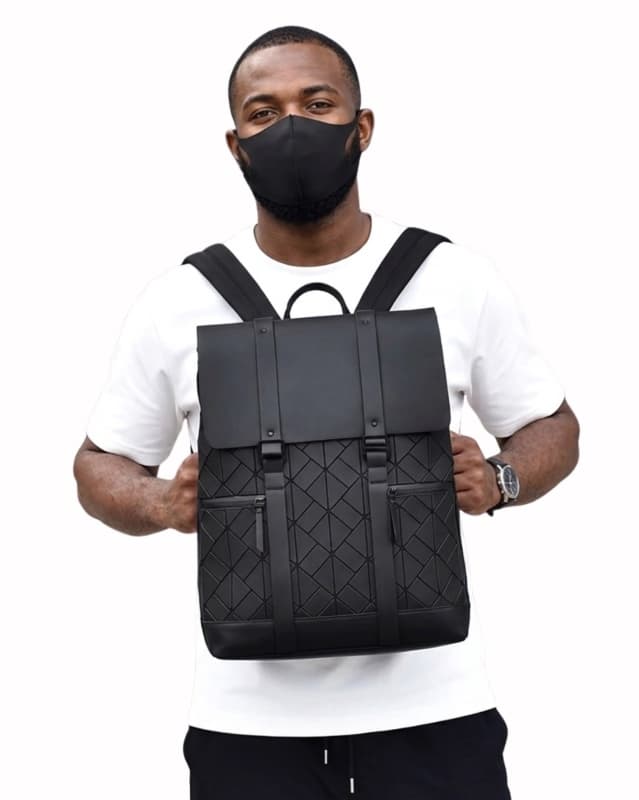 Sacs & Maroquinerie Unisexe Dakar - Sac à dos motif diamant 💠 7