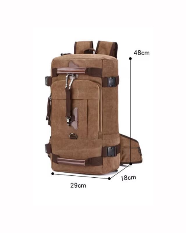 Sacs & Maroquinerie Unisexe Dakar - Nouveau Sac à dos Vintage Multifonctionnel 11